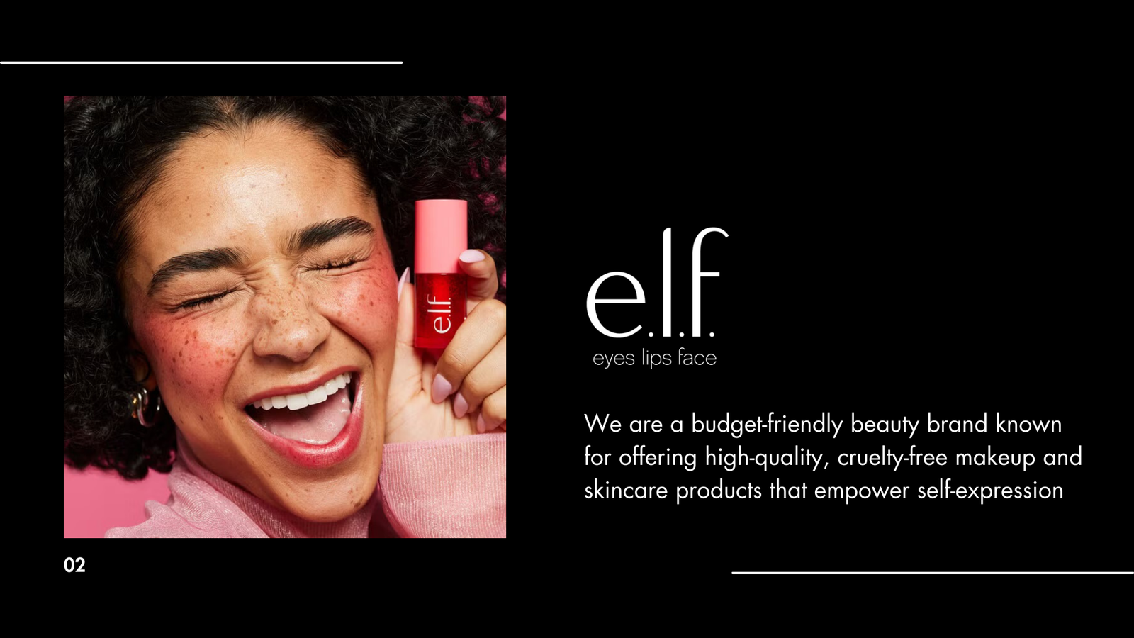 e.l.f. cosmetics portfolio 2