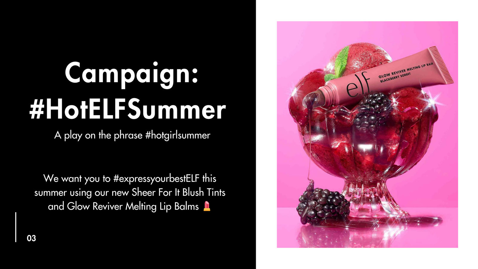 e.l.f. cosmetics portfolio 3